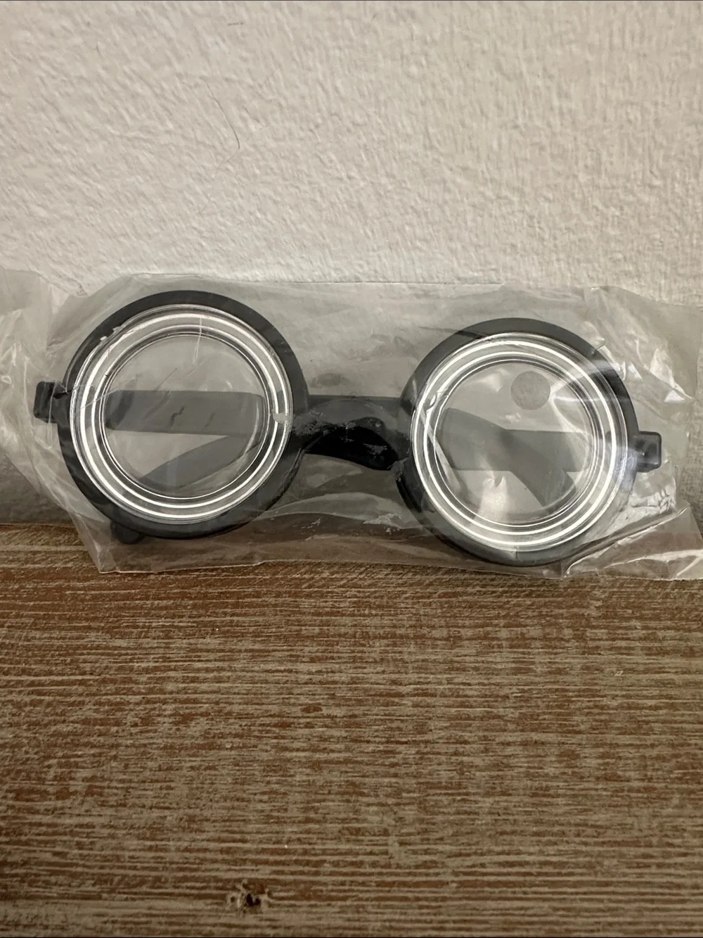 Kids Black Costume Goggles - Protective Play Accessory